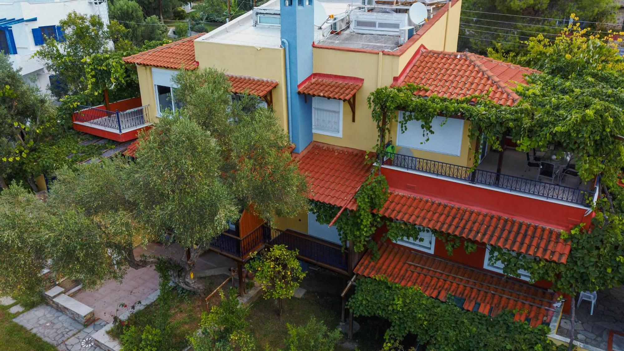 Mathesi Apartment Balcony 埃利亚 外观 照片